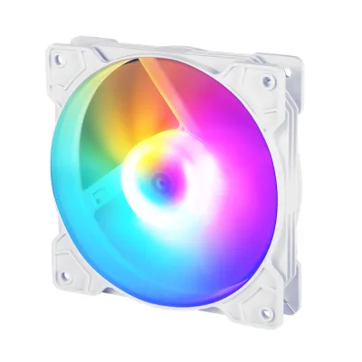 5-color Chassis Fan, Large 4pin Air-cooled 12cm Silent Fan, Desktop Computer 120 * 120 * 25mm Cooling Fan