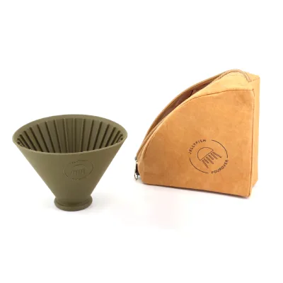 Perfect for Home Office and Outdoor Coffee Lovers Silicone Dripper