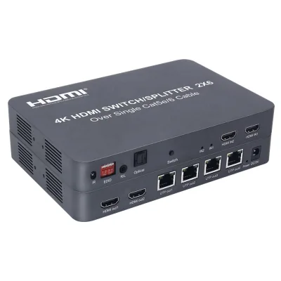 factory direct sale Warranty 3 years HDMI matrix 4 in 2 out for home theater system manufacturing