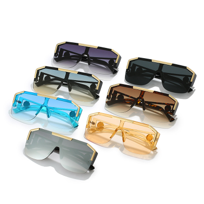 Sports Glasses Oversize Square Fashion Sunglasses Integrated Lenses Woman Sunglasses