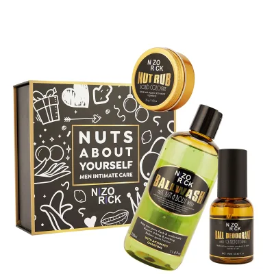Nizorick Men Intimate Care Set Organic Extracts Deep Cleansing Reducing Itching Intimate Wash for Men