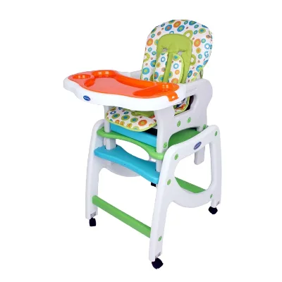 Multi Purpose Kids Plastic Feeding Chair Booster Chair With Music/Toddler Adjustable Feeding Chair/Kids Round Eating Table Chair
