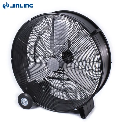 24''28''30''36'' Commercial Warehouse High Velocity Indoor Portable Berral Drum Fan 120V