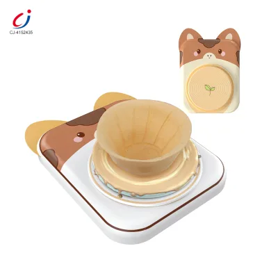 Chengji Kids Diy Craft Kit Arts Crafts Electric Hand Painted Clay Tool Pottery Wheel Making Machine Toy Craft Kits for Kids