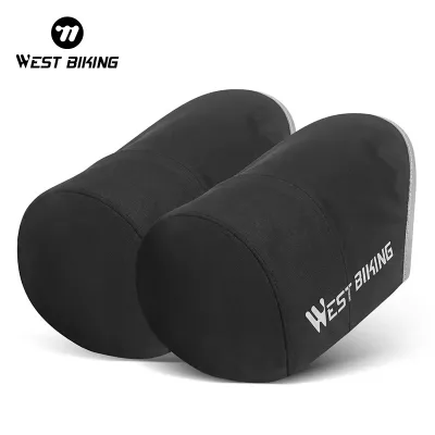 WEST BIKING Waterproof Sunproof Bicycle 3D Handlebar Cover Cool Breathable Cycling Handlebar Cover Stable Bike Handlebar Cover