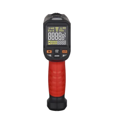TASI TA603A Industrial Infrared Thermometer (-32~1080 2%) 6 Color Palettes 12:1 USB IP43 Plastic Machinery Inspection OEM/ODM
