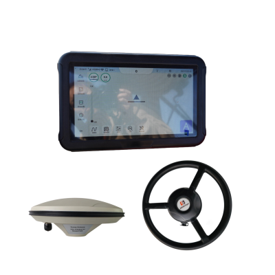 High-Precision Auto Steering System for Straight and Curve Operations