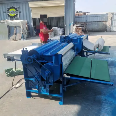 Commercial Fabric Waste Recycling Machine Polyester Fiber Cotton Opener Machine Waste Fiber Opening Machine