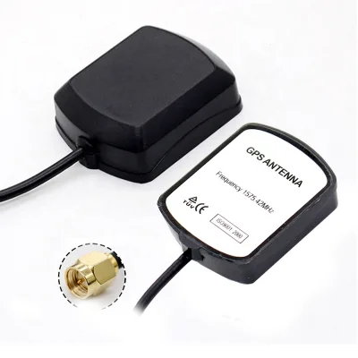 China High Gain Sma Passive 3.5 Gps External Antenna With 3M Cable For Car