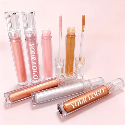 Wholesale Lastrose Vegan 7 Color Liquid Highlighter Waterproof High Pigment Shimmer Glow Glitter Illuminator Face
