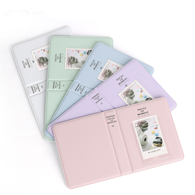 64 Pockets Album Photo Album for Pp Waterproof Photo Storage Mini Photo Protective