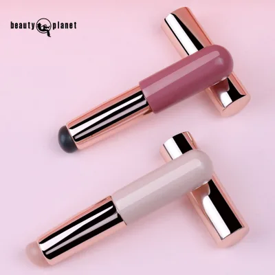 Beauty Planet Wholesale Multi Lip Brush Silicone Finger Pink Makeup Blending Lipstick with Lid for Lip Brush Private Label