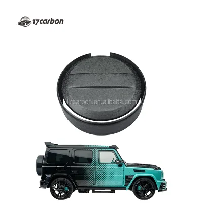 Dry Carbon Tire Cover Spare Wheel Fit for Mercedes-Benz G-Class G63 G500 G800 W463 W463A G500 G550 G55 G63 G65 AMG