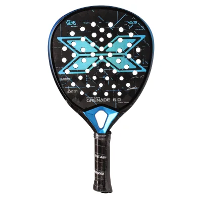 24K Carbon Fiber Raquetes De Beach Tennis High-end Racket Tennis Female Male With Overgrip