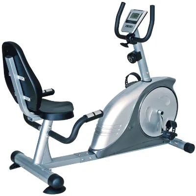 GS-8304D Cheap Belt Drive Upright Bike Trainer for Home Use