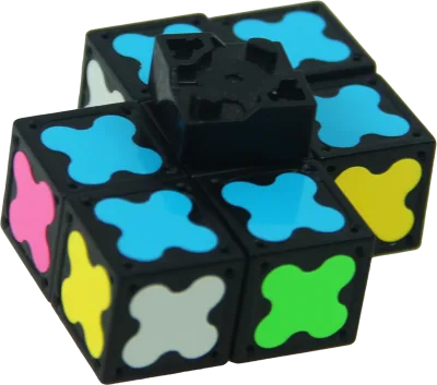 Christmas Plastic Packaging Magnet Fidget Spinner Blocks