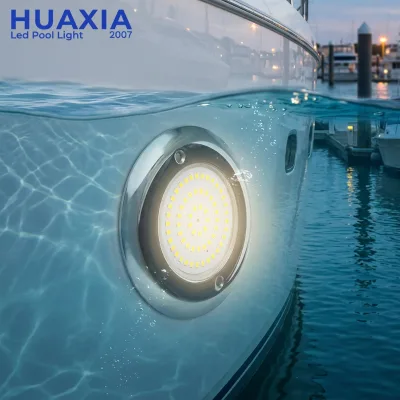 Shenzhen Factory Price 316 Stainless Steel Marine Boat LED Underwater Light with Cool White or Blue