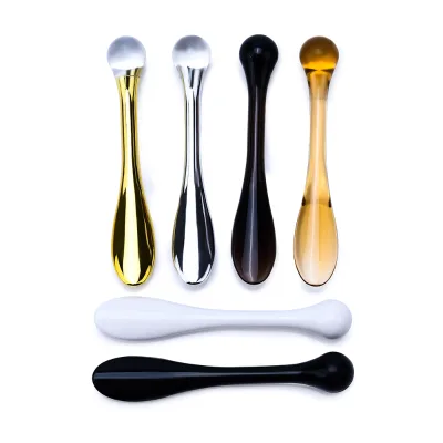 Acrylic Facial Spoon Eye Cream Roller Ball Wand for Face Massage