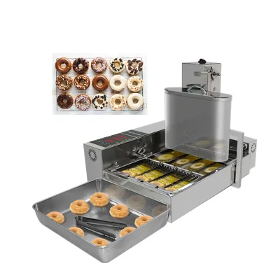 Small Buy Lil Mini Snack Industrial Used Commercial Donut Making Machine Fully Automatic Doughnuts Professional Mini Donut Maker