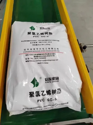 Xinfa Polyvinyl Chloride (PVC) Resin SG5 Pipe Grade From Liaoning