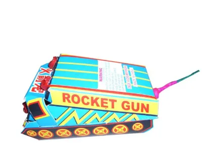 Hot Sale Chinese Indoor Fireworks W711 Rocket Gun Toy Fireworks
