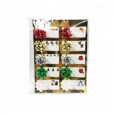 Holiday Event Decoration Star Ribbon Bow