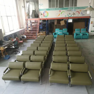 Modern Luxury Leisure Lounge Chair with Metal Frame for Hotel Lobby Office Furniture Hotel Furniture Reception Area Customizable