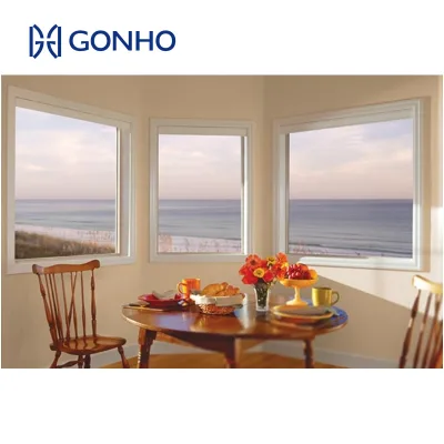 GONHO High Performance Thermal Break China Supplier Aluminum Narrow Frame Sale Customized Design Fixed Panel Sliding Windows