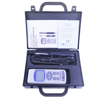 Lutron AM-4234SD Hot Wire Anemometer with Hot Wire Probe and Humidity/Temp. Probe Wind Speed Meter