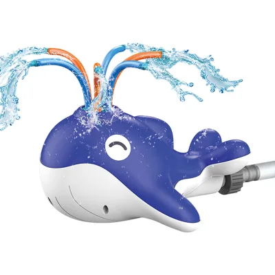 Hot Selling Summer Toys Outdoor Water Spray Sprinkler Backyard Water Toy Whale Sprinkler Toy for Kids