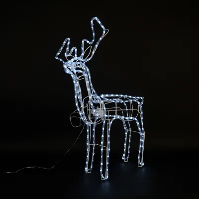 Deer Light Landscape Lighting Christmas Halloween Moose Design 3D Printing Unique LED Light Customization Reindeer