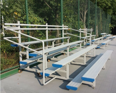 JUYI Aluminum Bleacher Grandstand Plastic Chair Bench Seat Bleacher JY-717