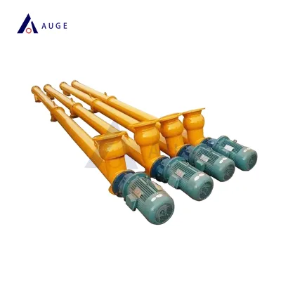Automatic Electric Maize Screw Conveyor System - 114mm with Strong Power for Vertical Cement Handling