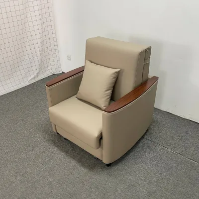 Hospital Wood Foldable Durable Solid Wood Reception Transfusion Waiting Room Patient Pancreas Infusion Chair