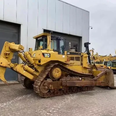 Used for CAT D8R Bulldozer Machine Core Components Include Pump Engine Gearbox Secondhand Construction Machinery and Equipment