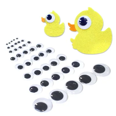 Wiggle Eyes Round Shape Lovely Googly Eye for Decoration Party