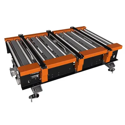 Chain Lifting Right Angle Turning Traversing Equipment for Pallet Conveyors