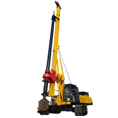 Cheap Fence Post Pounder Guardrail Rotary Pile Driver Drilling Rigs Piling Machine Drilling Equipment for Piling
