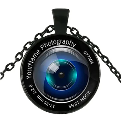 Pendant Necklace With Mini Hidden Camera Photo Fancy Necklace Design