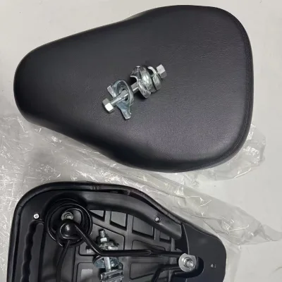 Sinodiving New Thickened Three-Screw Electric Bike Saddle Foldable Shock-Absorbing Comfortable Cushion Polyurethane Shell