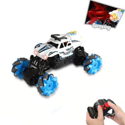 2022 Good Quality 2.4G RC Radio Control Car New Toy Spraying Remote Control Car with USB Cable Wholesale Toys