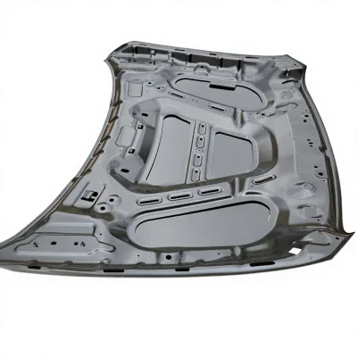 MOPAR's New Aluminum Gray Front Hood Engine Cover 68160234AD for for Pickup Truck