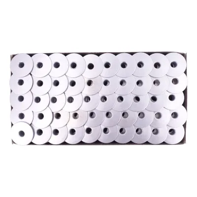 100pcs/box 25*10.6*6mm Aluminum Sewing Machine Bobbins Fit for Singer Brother Janome 6-5 "L" Bobbins Synchronous Sewing Machine