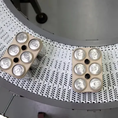 Widely Used Flat Top Modular Plastic Conveyor Belts Injection Modling Type in Various Industries