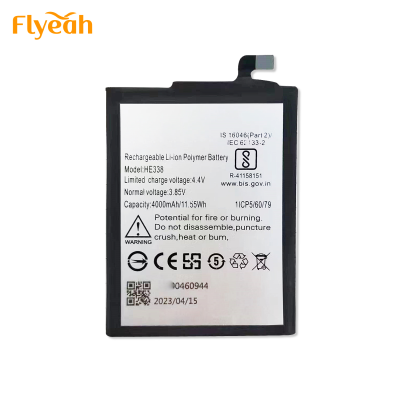 Battery for Nokia 2 HE338 (TA-1029, TA-1007) 3.85V Genuine Mobile Phone 4000 MAh 11