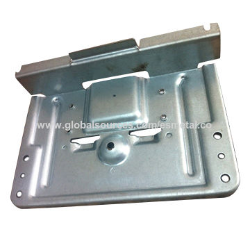 Stamped metal parts, zinc-plated, press stamping, steel sheet,Precision Metal Stamping, Nickel Plate