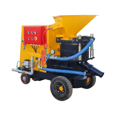 Dry Wet Mix Concrete Spray Shotcrete Shot-Blasting Machine for Culvert Sale