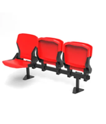Outdoor Stadium Flap Chair Telescopic Bleachers Metal Movable Grandstand Seat for Basketball Stadium