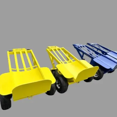 Best Selling Dual Drive Electric Dolly Inflatable Bounce House Cart Electric Trailer Dolly for Commercial Use
