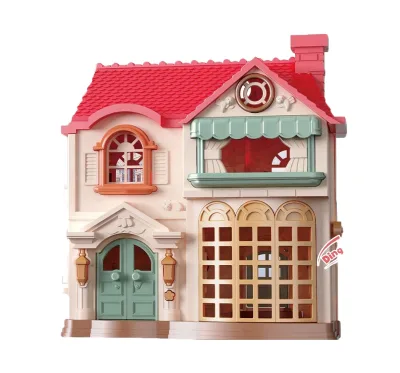 Doll Dream DIY Educational ABS Plastic Doll Castle Villa Toy for Kids 3+ Years